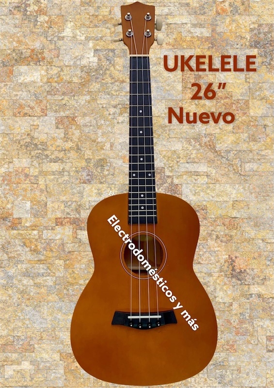 instrumentos musicales - Ukelele 26”.  Ukulele New  1