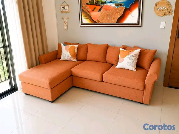 muebles y colchones - mueble tipo L  2