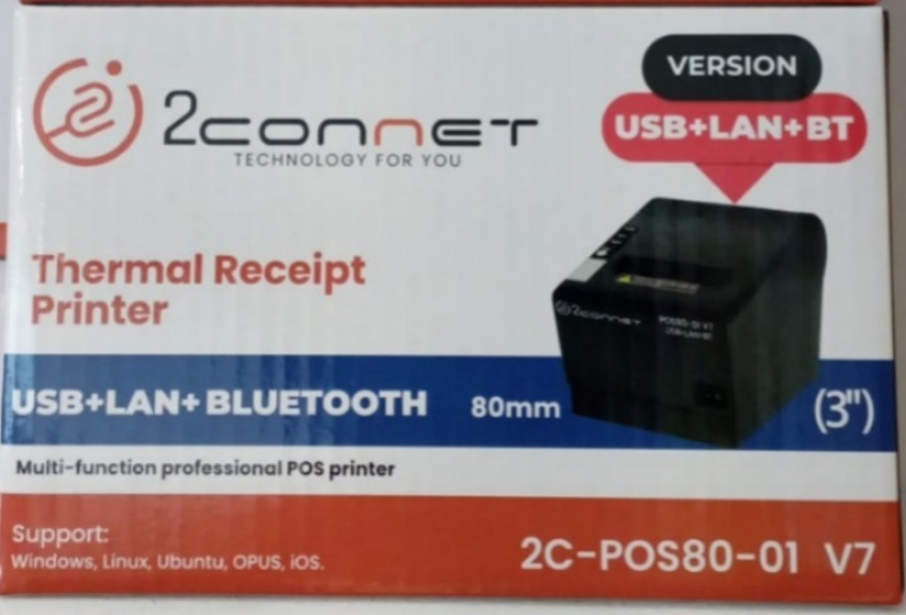 impresoras y scanners - PRINTER TERMICO 2C-POS80-01-V7 USB+LAN=BT
