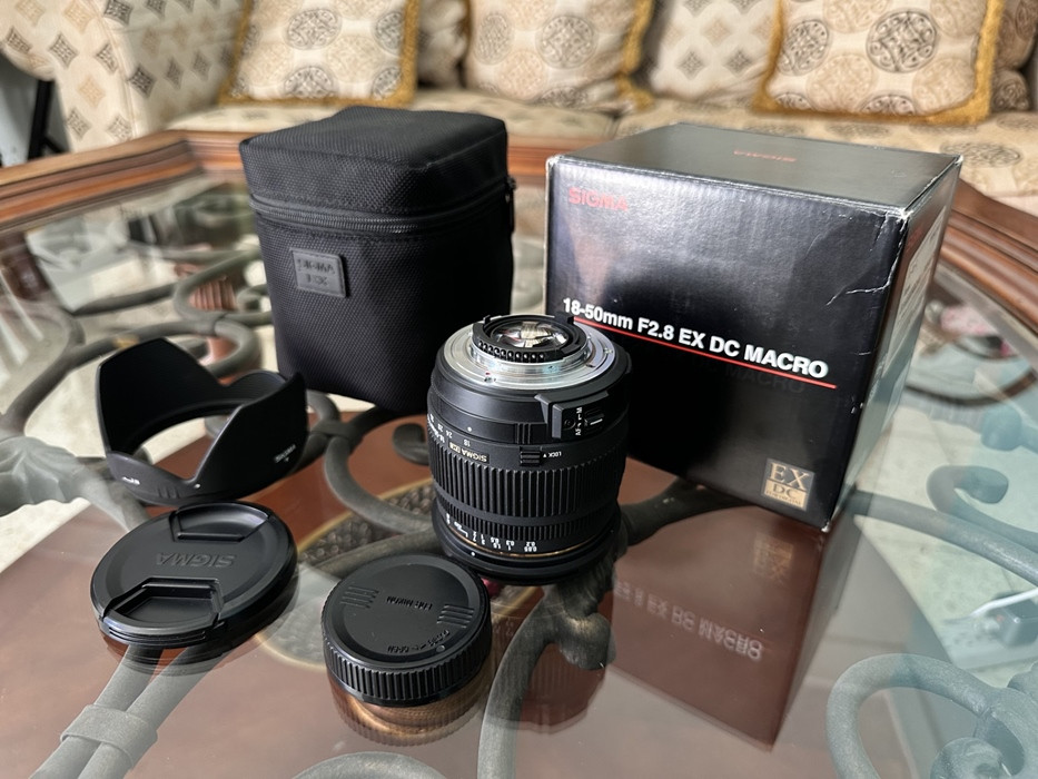 camaras y audio - Sigma NIKON 18-50mm F/2.8 EX DC Macro | Para Nikon 2