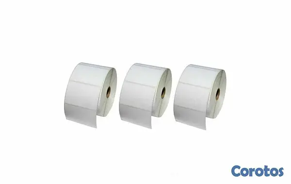otros electronicos - ETIQUETA TERMICA 1.2 X 0.7 3000 ROLLOS COD. 0303 2