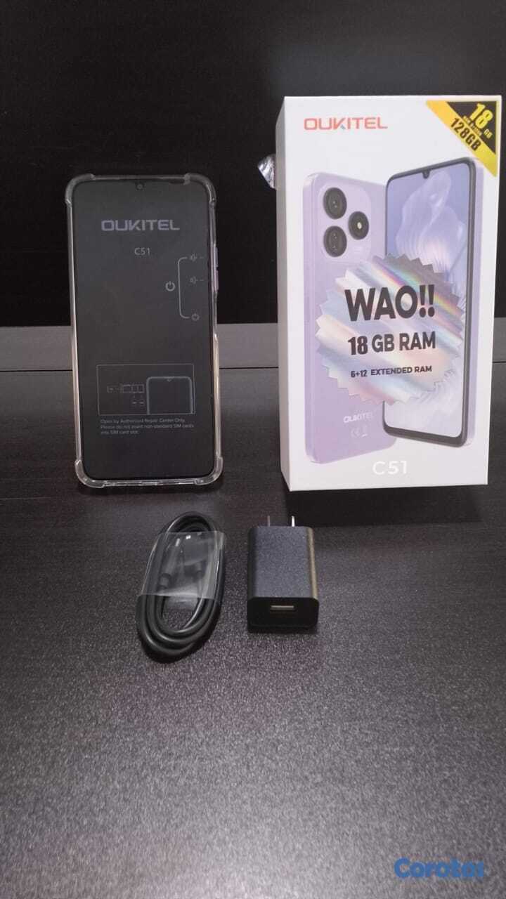 celulares y tabletas - TELEFONO OUKITEL C51 128+18GB SOMOS TIENDA FISICA 4