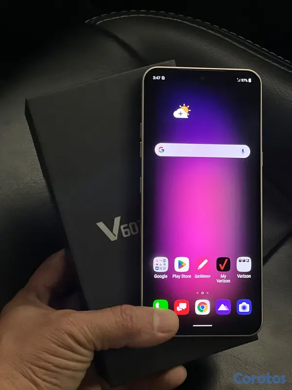 celulares y tabletas - LG V60 ThinG 128GB 8GB de ram usado buen estado so 2