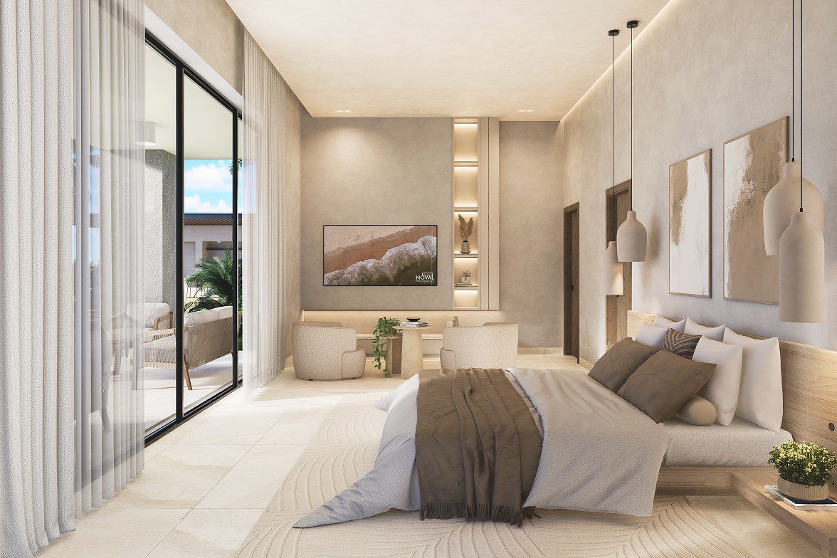 casas vacacionales y villas - Villa en Cap Cana Punta Espada en Plano de 6 habitaciones con plan de pagos 9