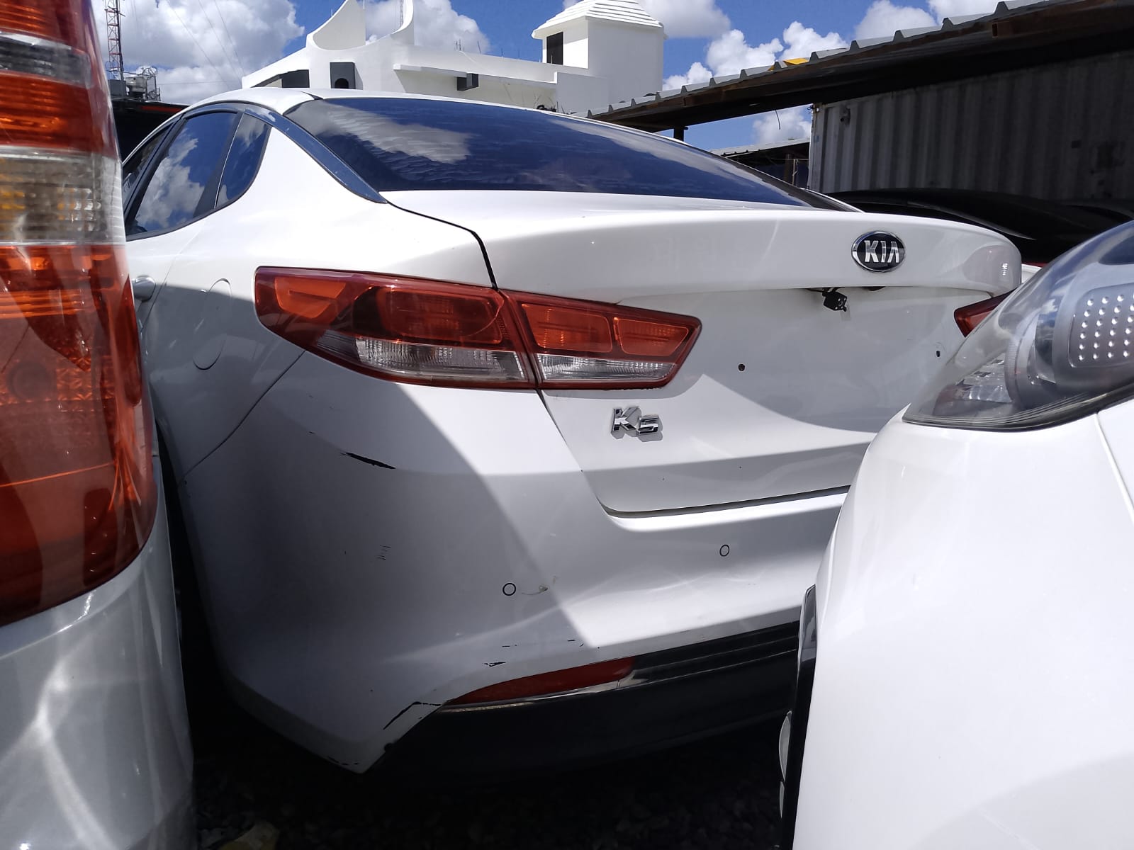 carros - KIA K5 2017 BLANCO DESDE: RD$705,100.00 4
