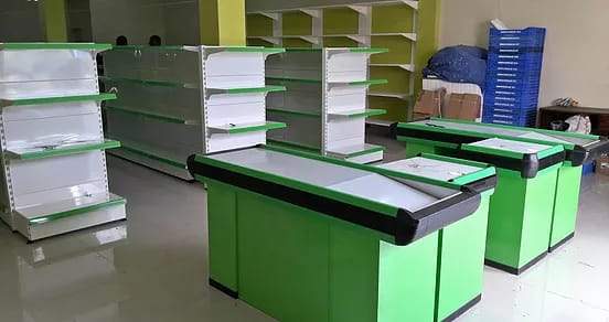 equipos profesionales - Muebles de caja nuevos para área de despacho
