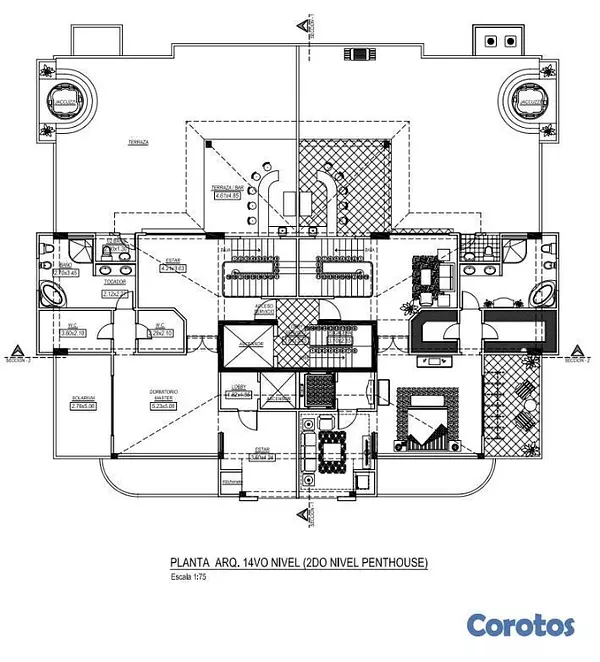penthouses - Penthouse en Bella Vista Piso 13 y 14 con 521m2 6