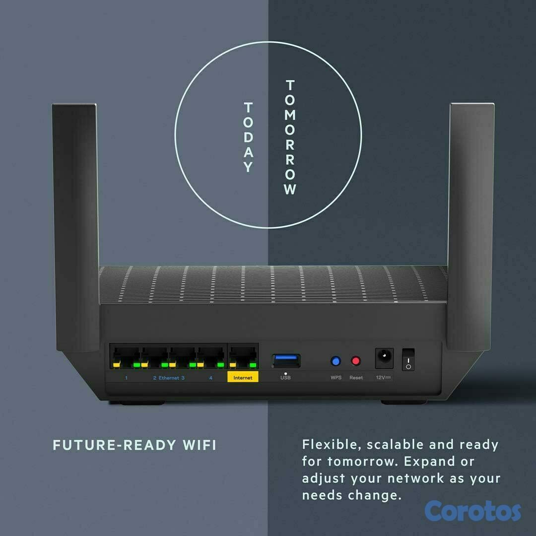 consolas y videojuegos - Dual-Band Mesh WiFi 6 Router (AX1500) 5