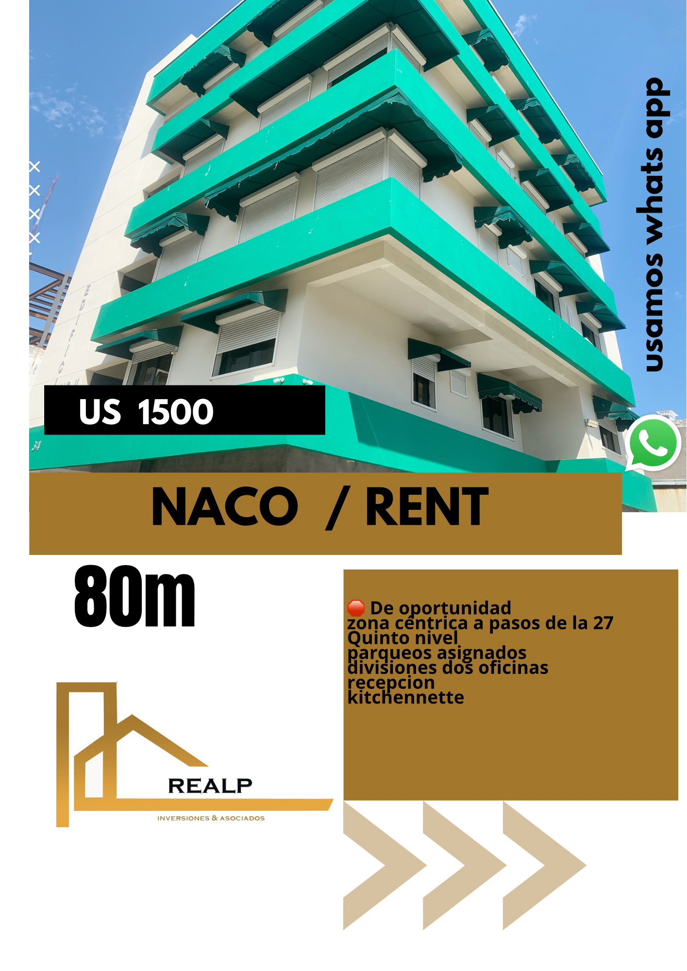 oficinas y locales comerciales - Local corporativo en Naco
