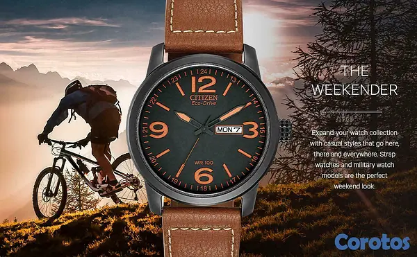 joyas, relojes y accesorios - Reloj Citizen Eco-Drive BM8475-26E para hombre 8