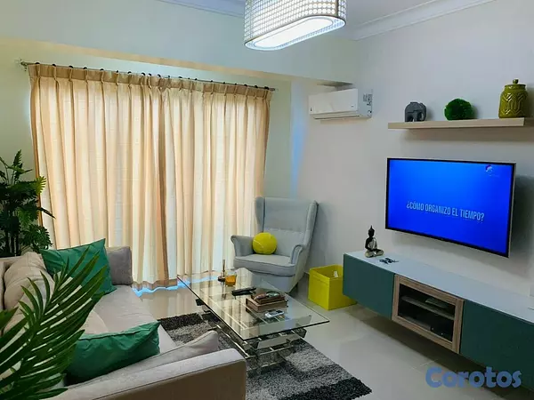 apartamentos - Se renta apartamento amueblado 7