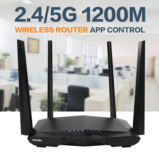 Router Wifi Inalambrico Tenda/ Repetidor/ Dual Band 2.4-5.8g