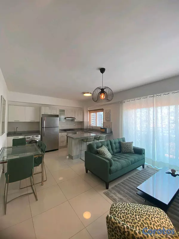 apartamentos - Apartamento en alquiler amueblado en Piantini  8