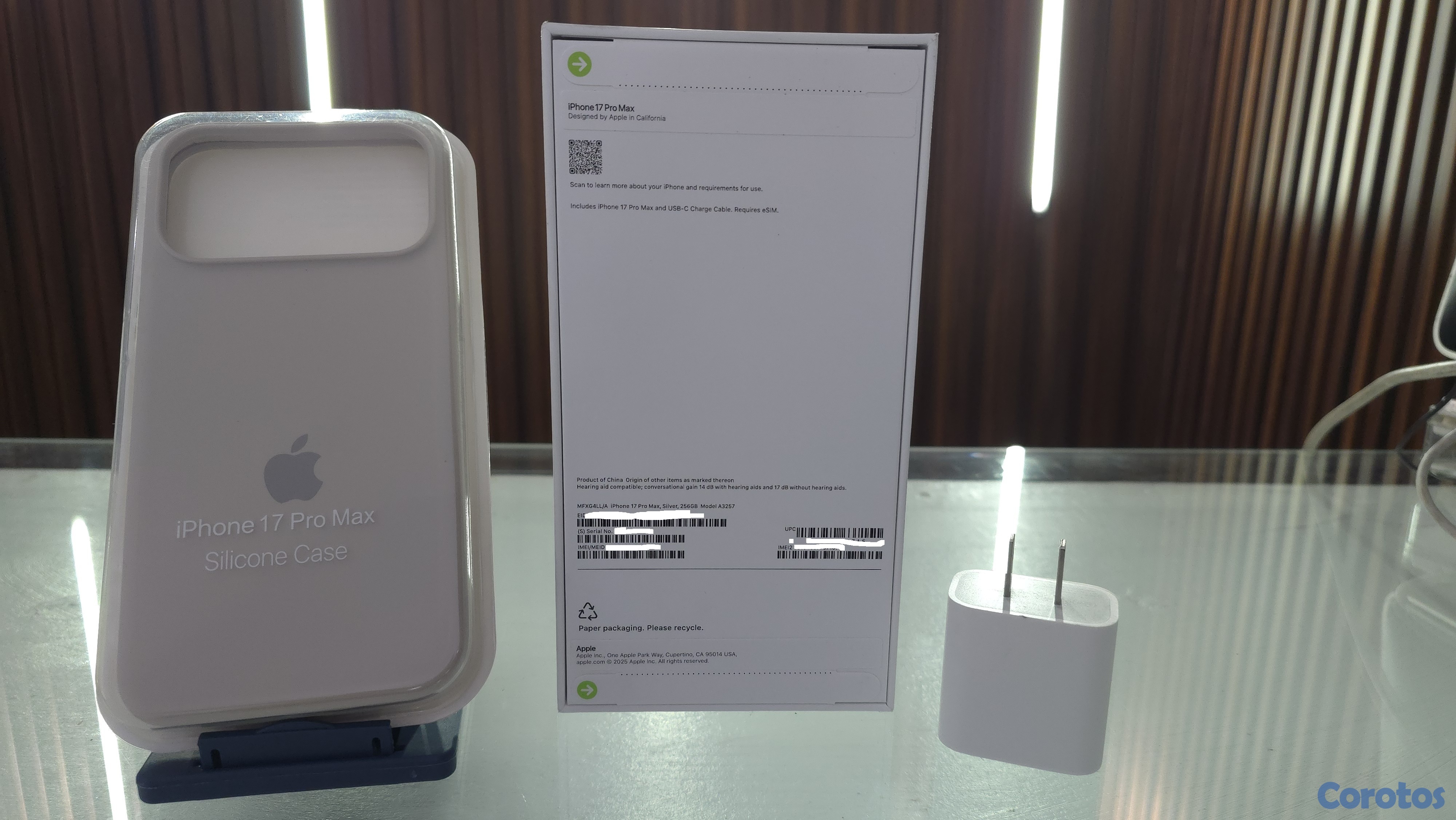 celulares y tabletas - iPhone 17 Pro Max 256GB Silver desbloqueado NUEVO 2