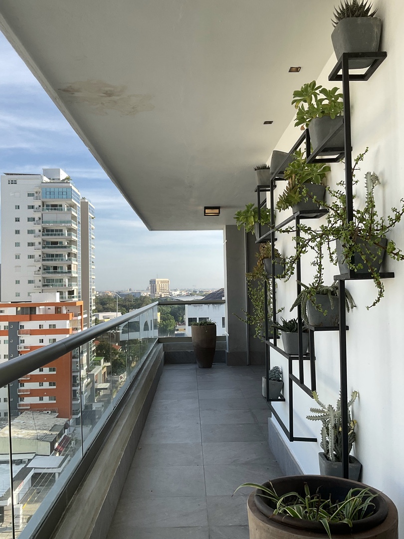 apartamentos - LUJOSO APARTAMENTO DE UN PISO COMPLETO, AMUEBLADO EN EL EXCLUSIVO SECTOR DE NACO 3