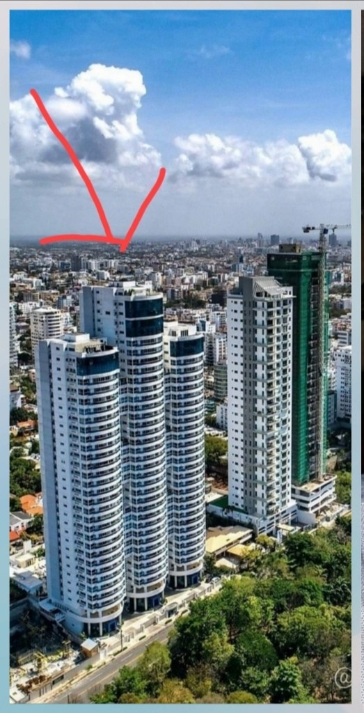 apartamentos - Apartamento en Torre mar Azul Av. Anacaona Piso 15 de 3 habitaciones  2