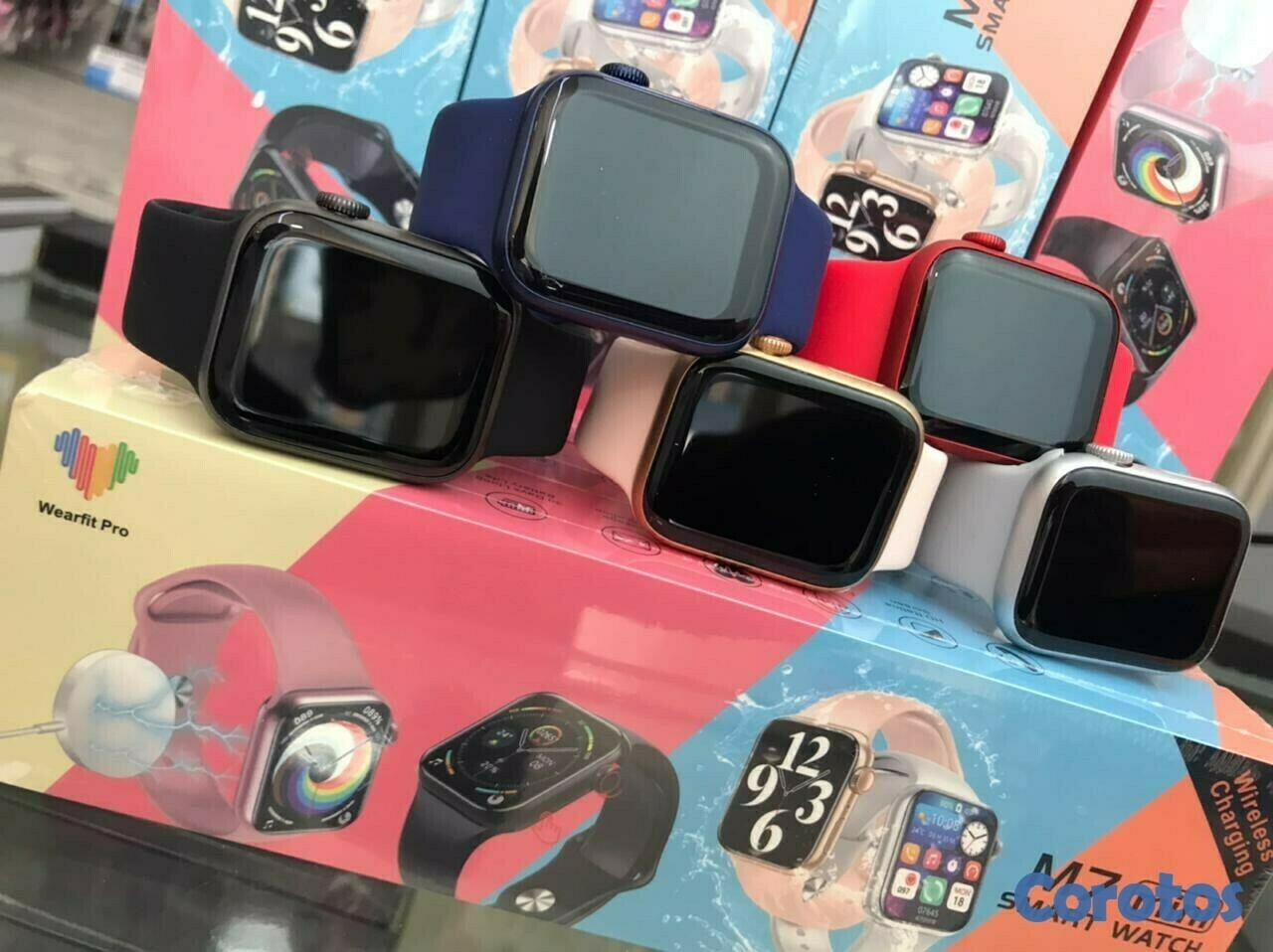 accesorios para electronica - SmartWatch reloj inteligente M7 mini serie 7 pantalla 41 mm 5