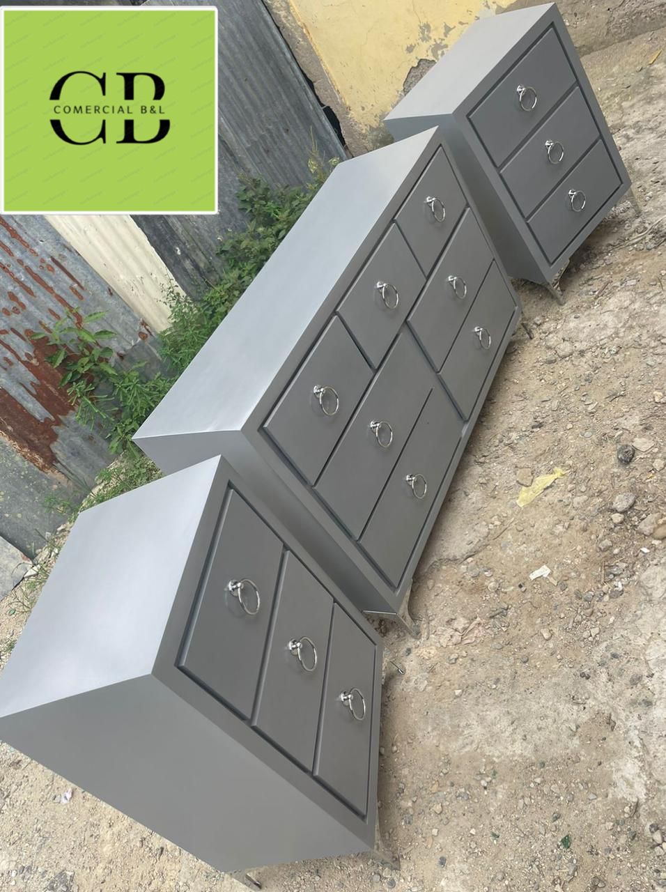 muebles y colchones - Juego de gavetero completo  2