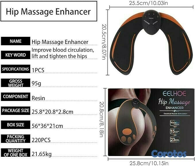 salud y belleza - MASAJEADOR DE GLUTEOS 3