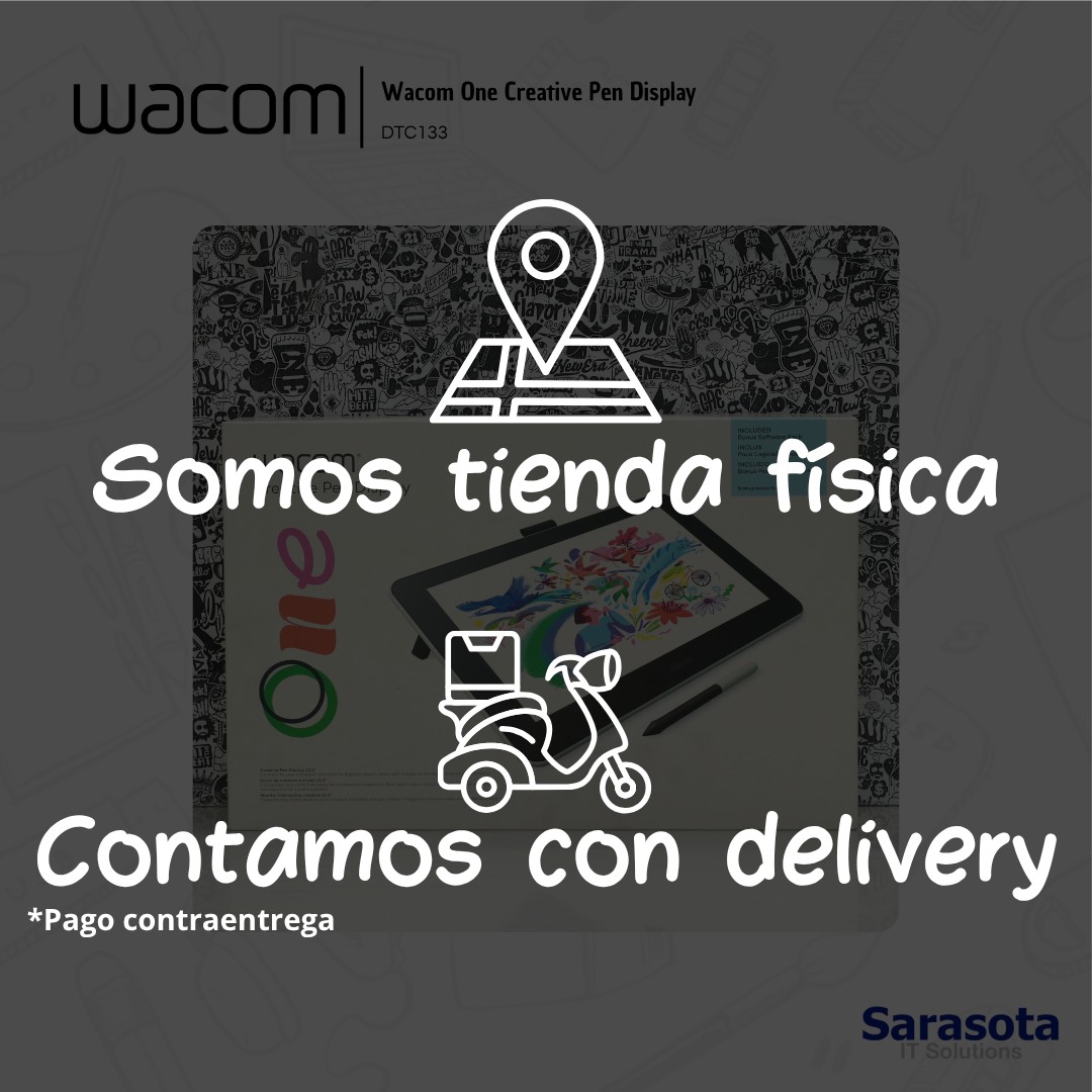 accesorios para electronica - Wacom One Creative Pen Display  3