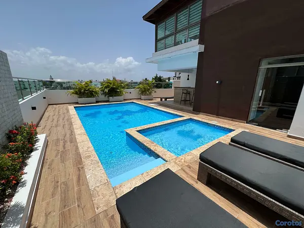 apartamentos - Apartamento Amueblado en Alquiler en Alma Rosa, Sa 10