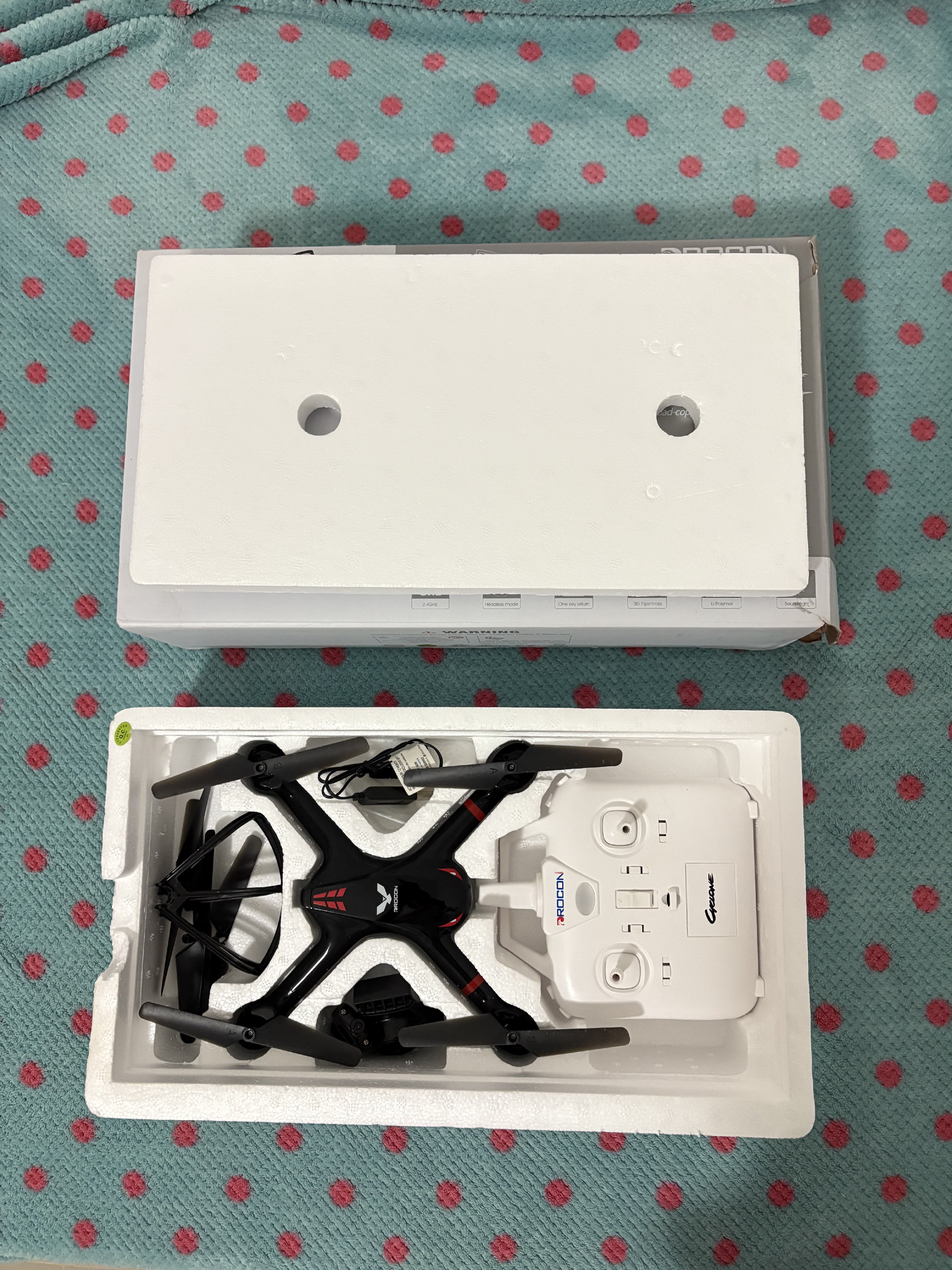 otros electronicos - Drocon Cyclone Drone X708W 6-Axis Gyro Quad-copter Ages 14+ 1
