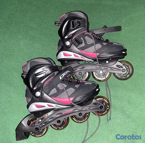 bicicletas y accesorios - Patines en línea + accesorios de protección DBX ABEC7 talla 6  2