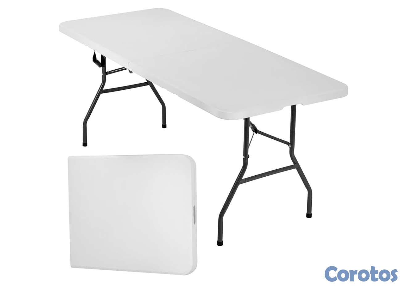 muebles y colchones - Mesa Rectangular plegable lifetime 72 x30” 1