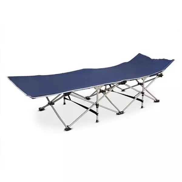 Artículos Deportivos - Cama Plegable para Playa, Tumbona Ajustable, camilla playera esterilla  6