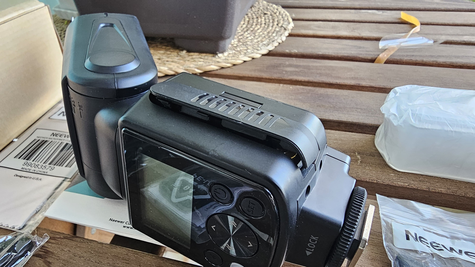 camaras y audio - Flash Neewer 750II TTL Speedlite para Nikon en excelente estado 6