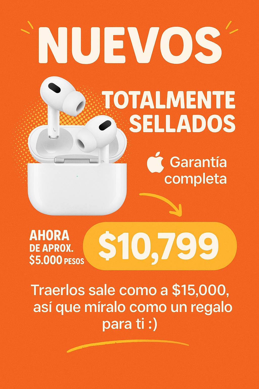 accesorios para electronica - AirPods 4 con cancelación activa - NUEVOS 0