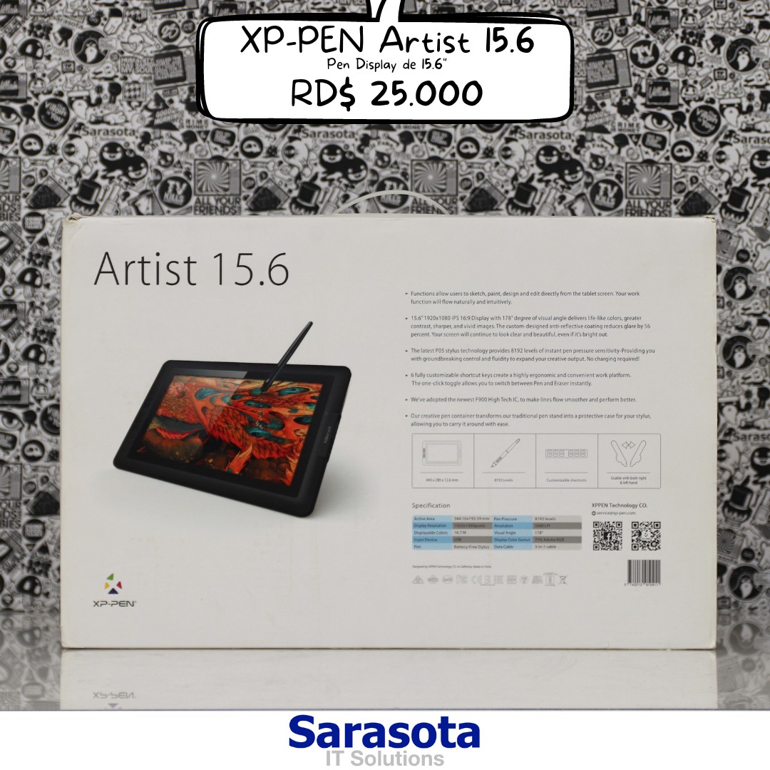 computadoras y laptops - XP-Pen Artist 15.6 Pen Display (Somos Sarasota) 1