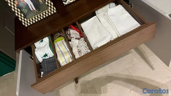 decoración y accesorios - CREDENZA EN MADERA ESTILO MODERNO 3