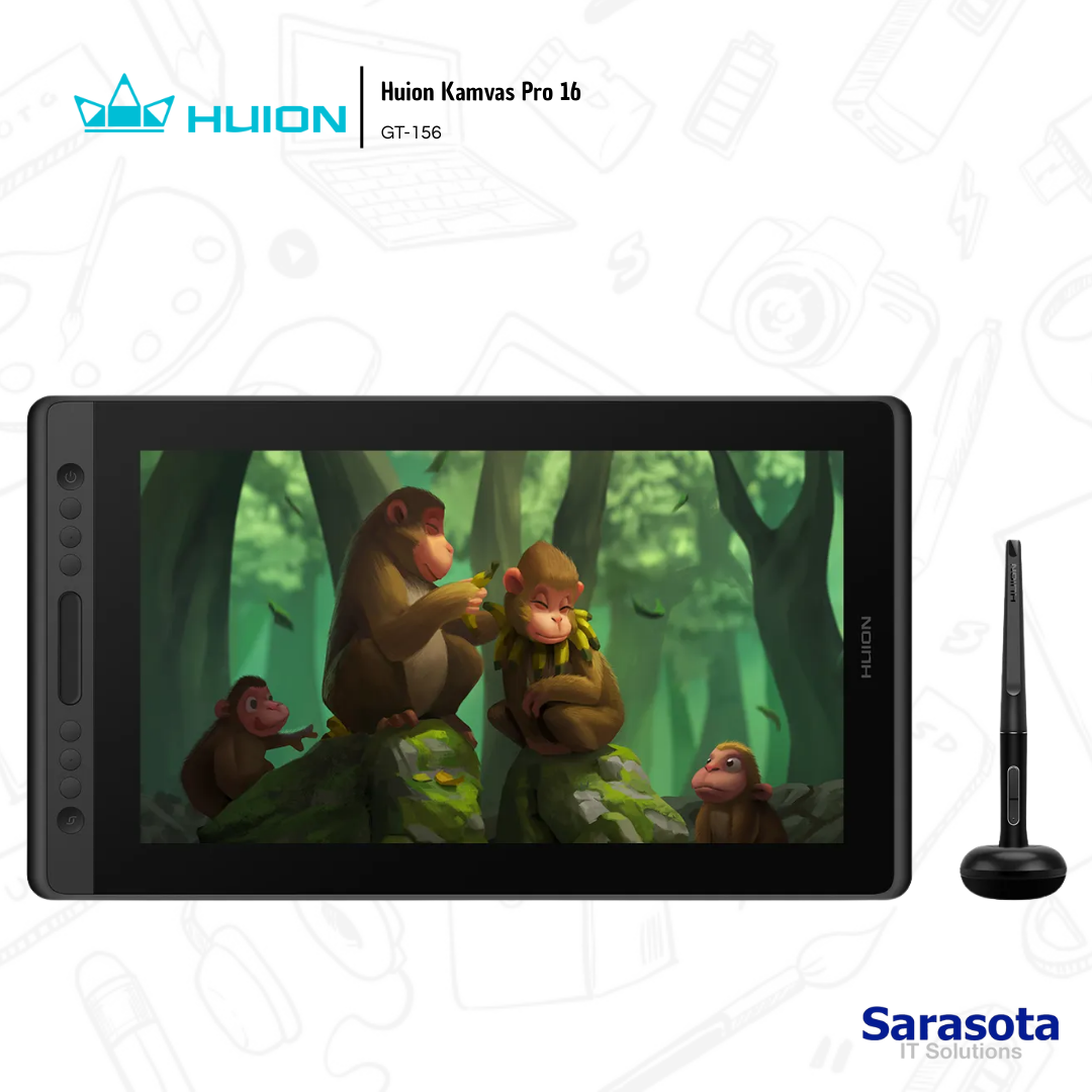 otros electronicos - Huion Kamvas Pro 16 Pen Display GT-156