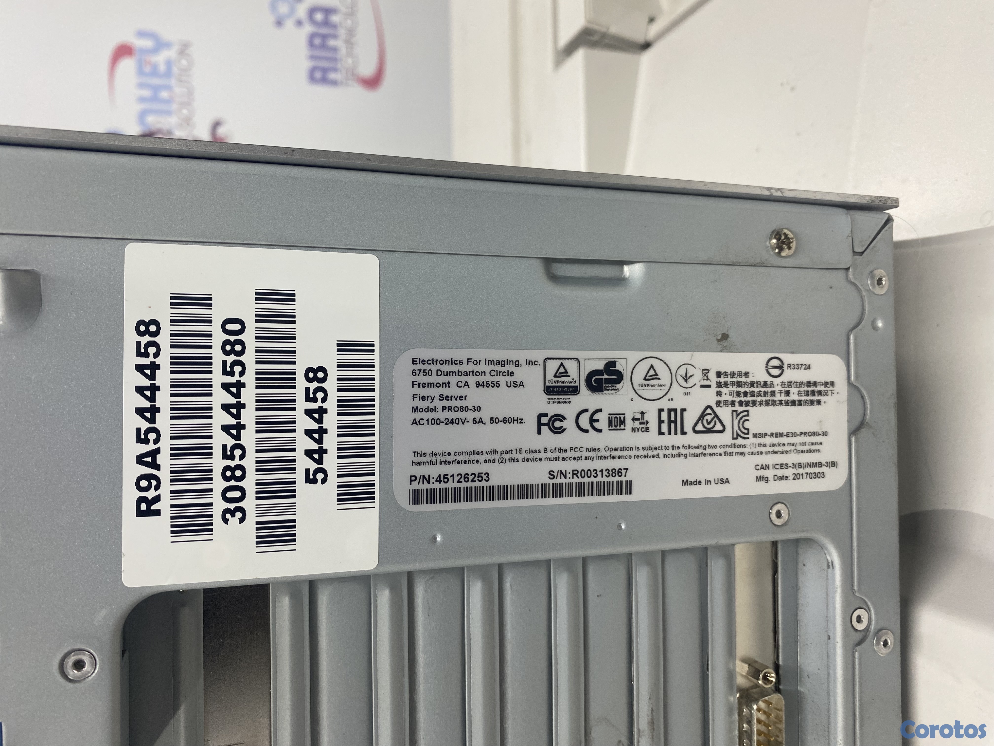 impresoras y scanners - Xerox Fiery 9