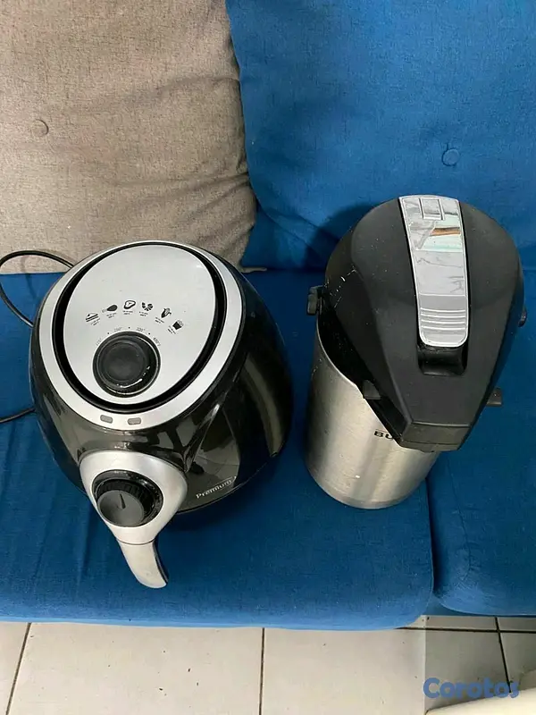 electrodomesticos - freidora de aire $1300          Telmo de de café $1000 extractor de aire $1200 3