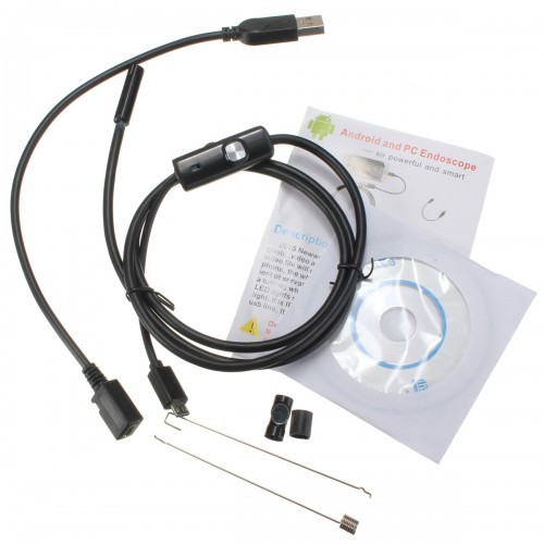 otros electronicos - Endoscopio USB Boroscopio camara endoscopica Camara de inspeccion celular Androi 1