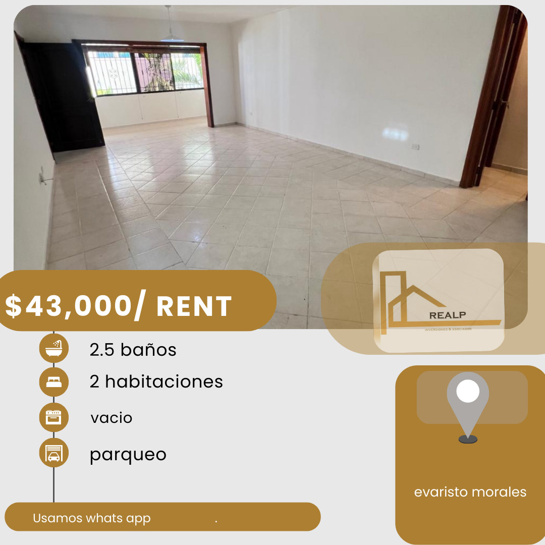apartamentos - hermoso apartamento en Evaristo morales 