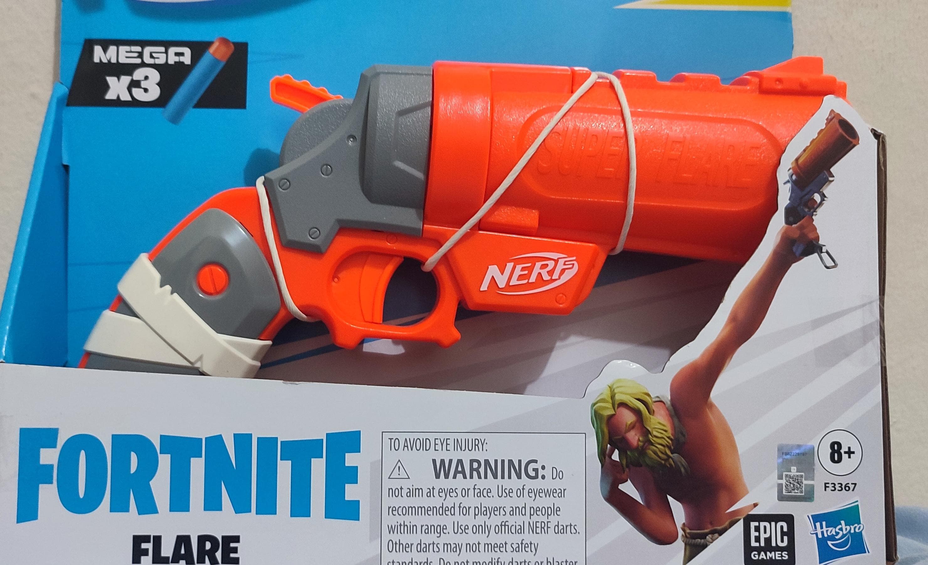 hobby y coleccion - Nerf Fortnite Flare Dart Blaster 3