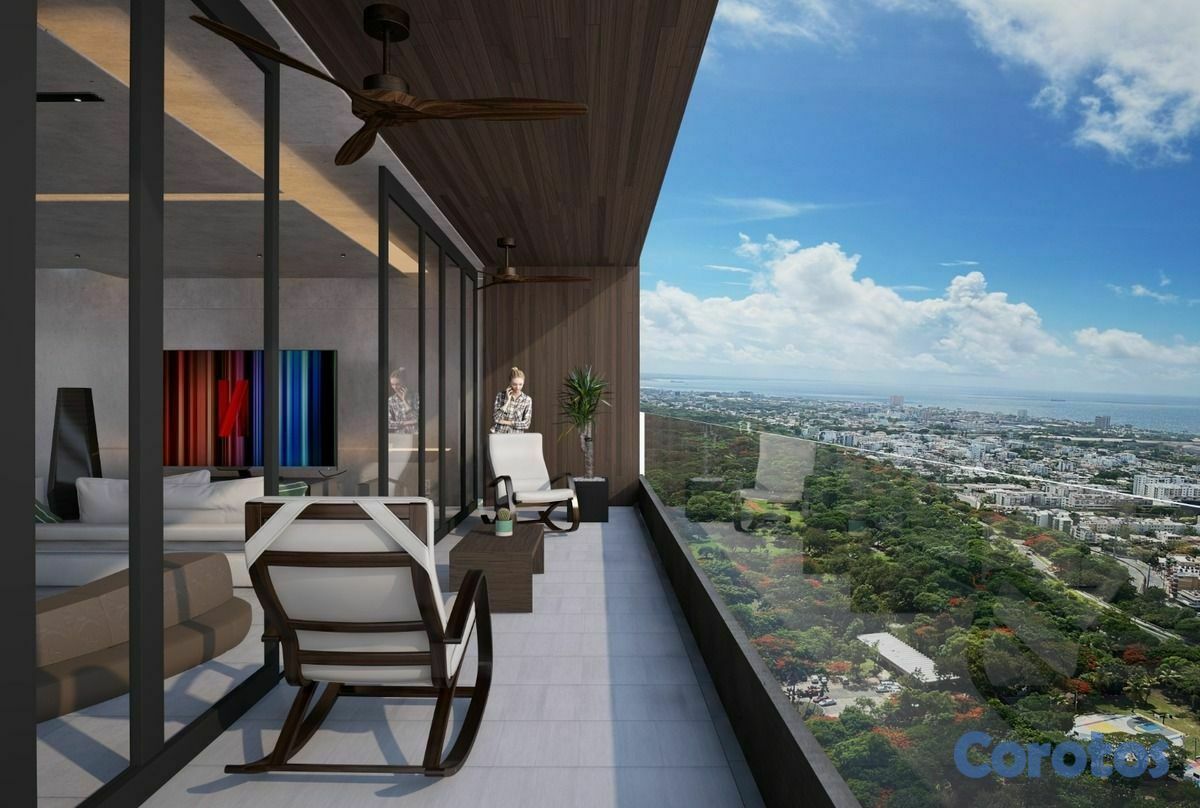 penthouses - Penthouse en la Av. Anacaona piso 24 y 25  6