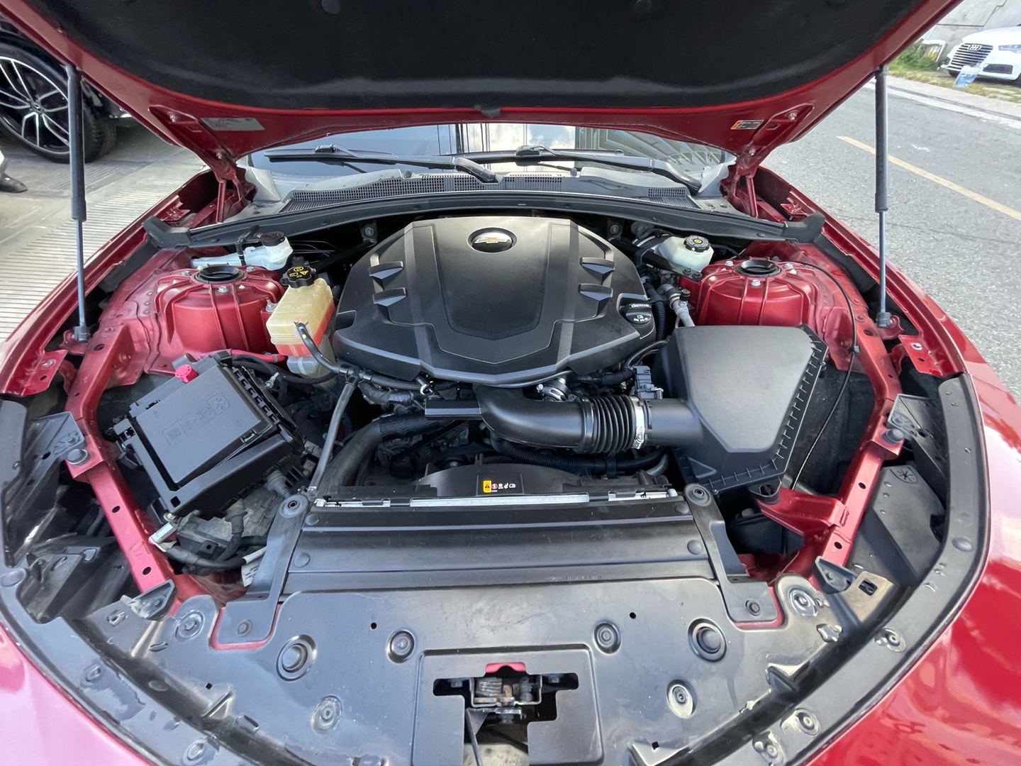 carros - Chevrolet Camaro LT 2016 rojo 9