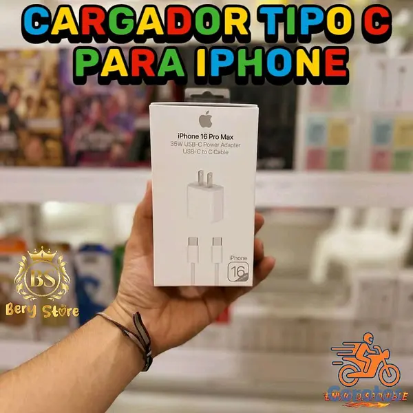 otros electronicos - CARGADOR TIPO C ORIGINAL PARA IPHONE Y ANDROID - 15 DÍAS DE GARANTÍA | CARGADOR 6