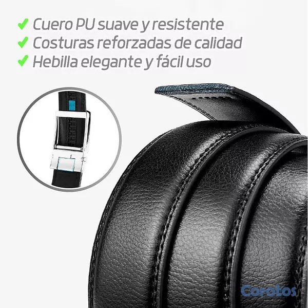 joyas, relojes y accesorios - Cinturón con Sistema Micro Ajustable sin Agujeros  5