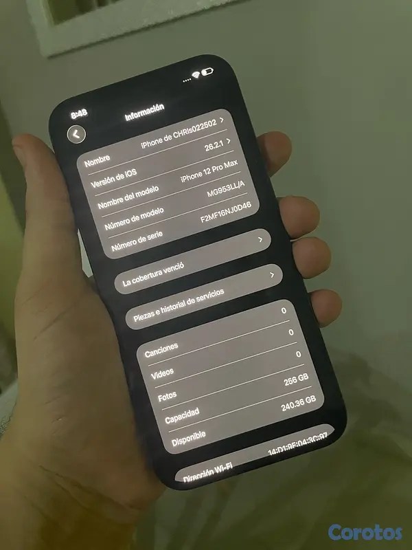 celulares y tabletas - iPhone 12 Pro Max 256gb turbo sim  2