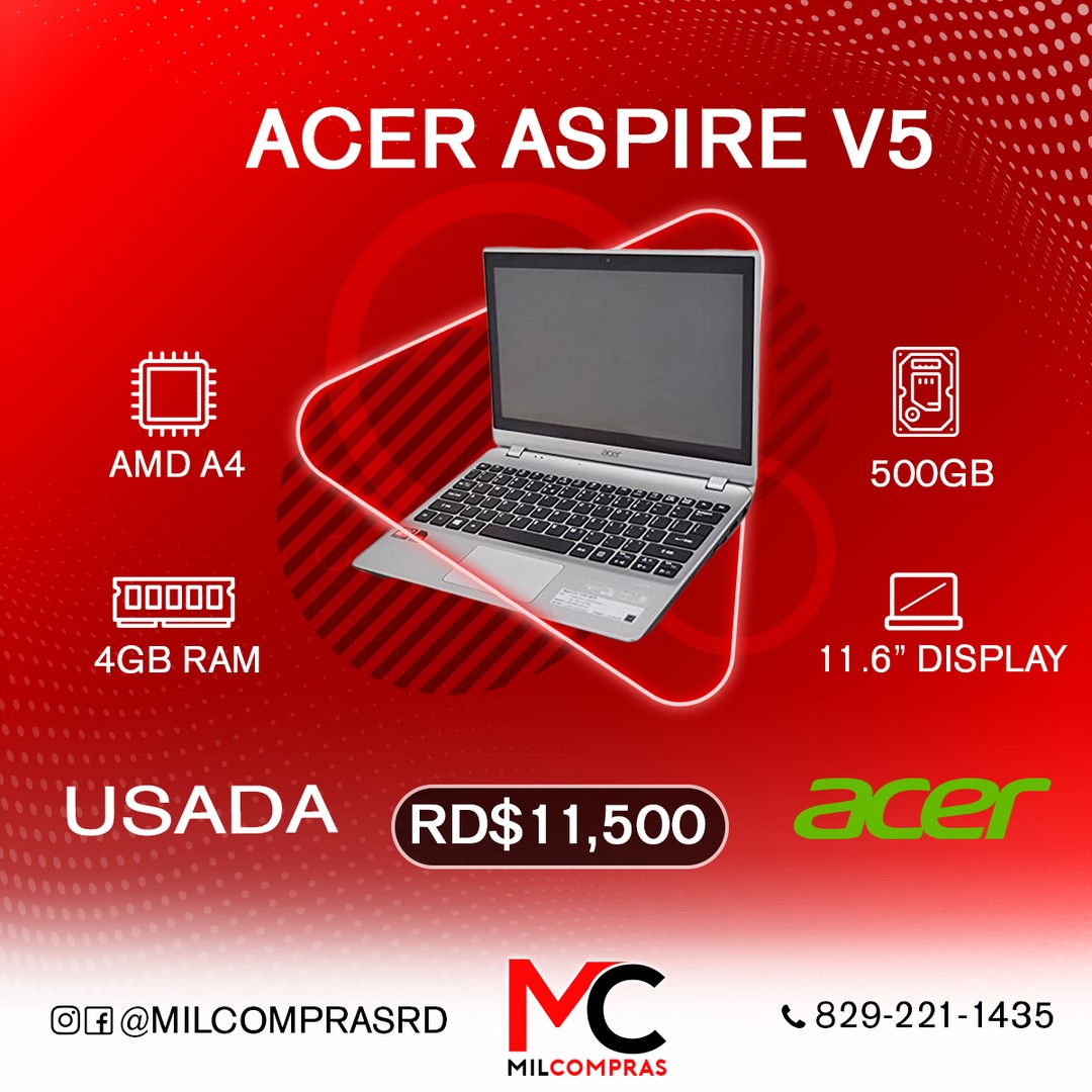 computadoras y laptops - Acer Aspire V5