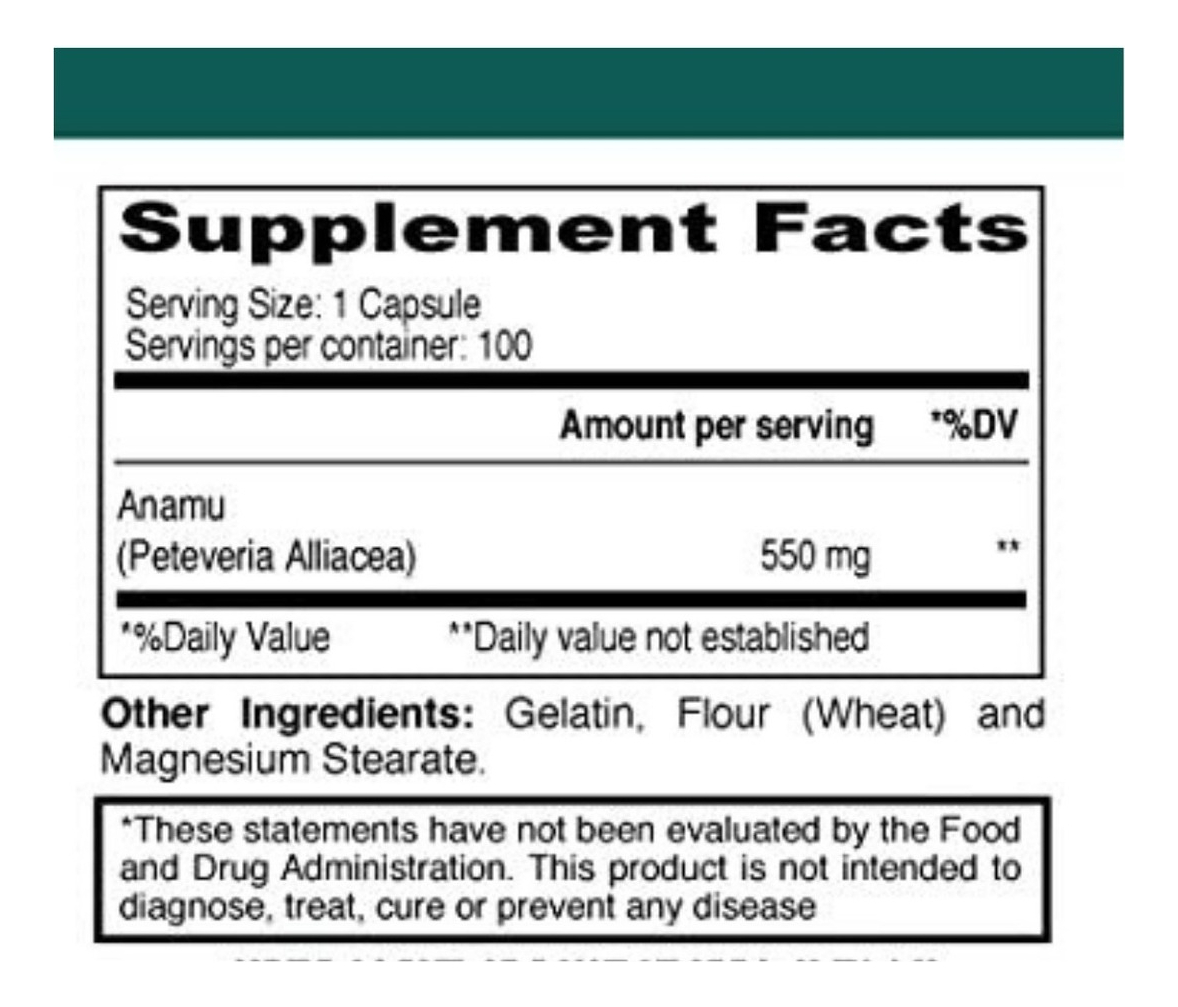 Salud y Equipamiento Médico - Anamu Elp Essential 550 Mg - Unida - Unidad A $1919 2