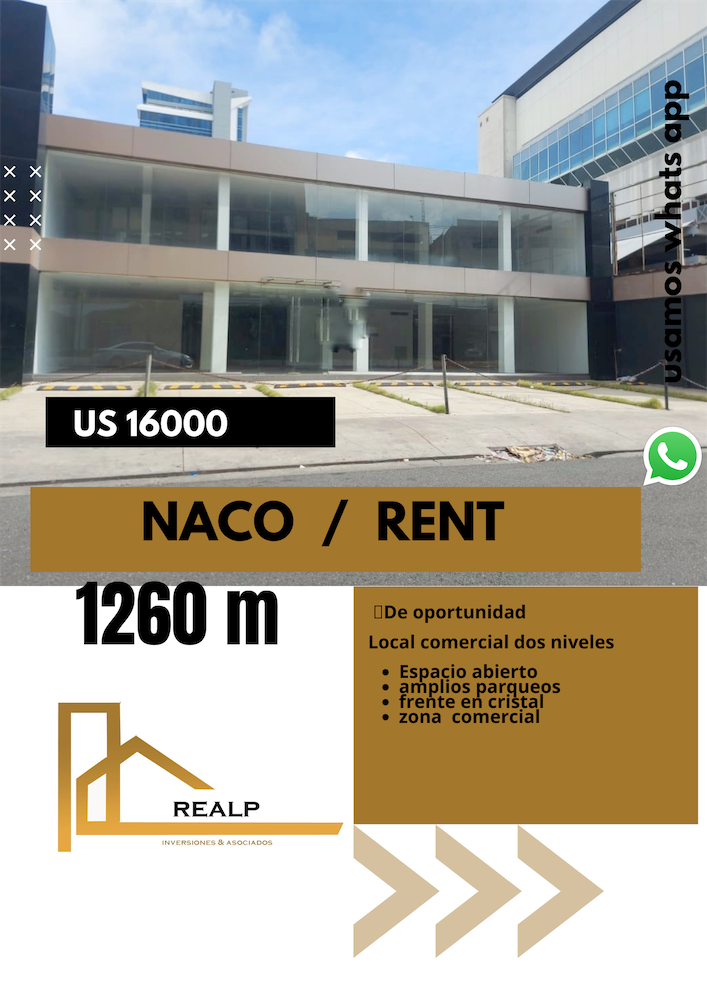 oficinas y locales comerciales - Local comercial céntrico en Naco