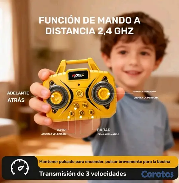 juguetes - Montacargas control remoto  6