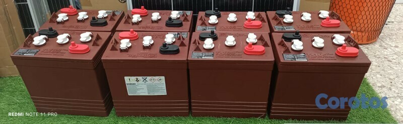 otros electronicos - Baterías trojan roja De 1.2 kilo 