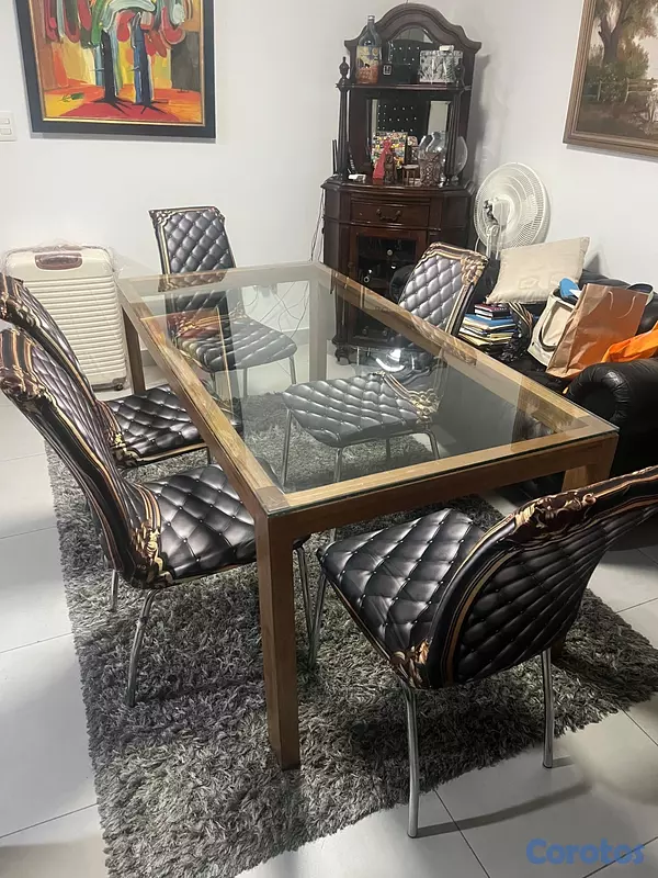 muebles y colchones - Comedor de 6 sillas 2